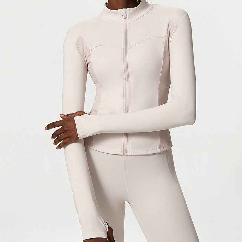 Damen-Sportjacke aus Nylon – Activewear für das Training im Herbst und Winter