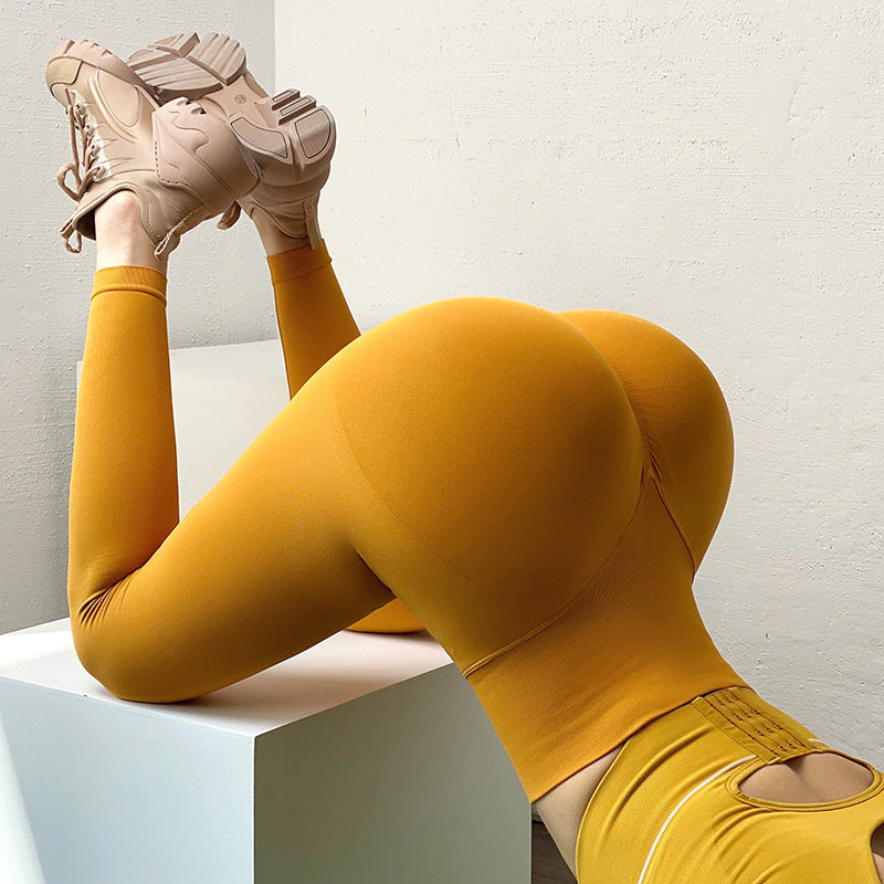 Po-anhebende Fitness-Leggings für Damen – Bauchweg-Trainings-, Lauf- & Yogahose