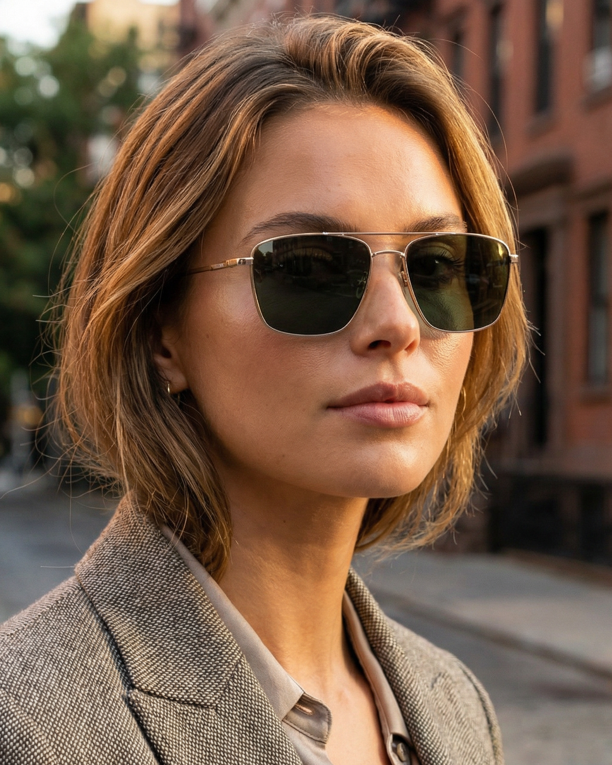 Boléro Kaelix — Gafas de sol cuadradas de aviador
