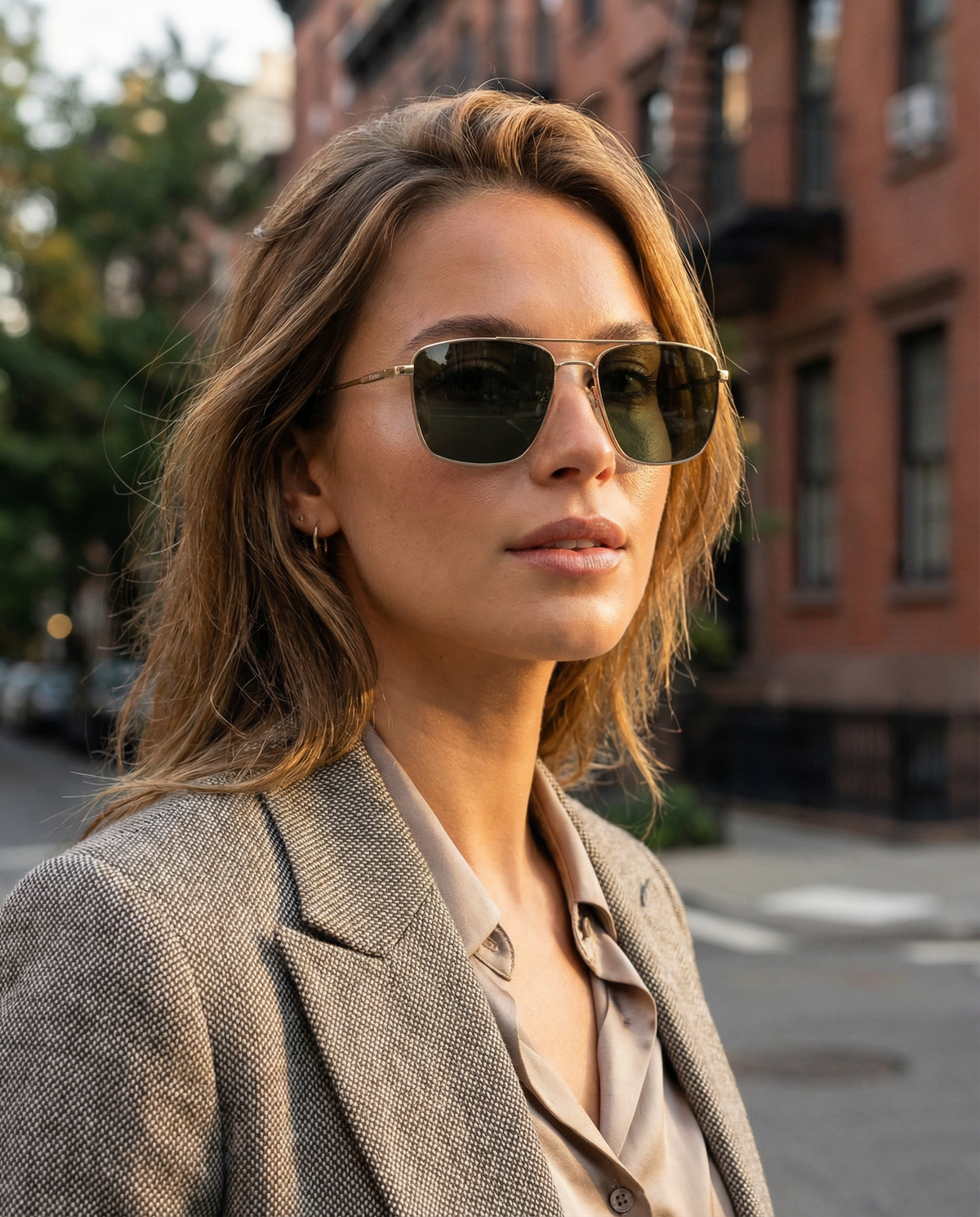 Boléro Kaelix — Gafas de sol cuadradas de aviador