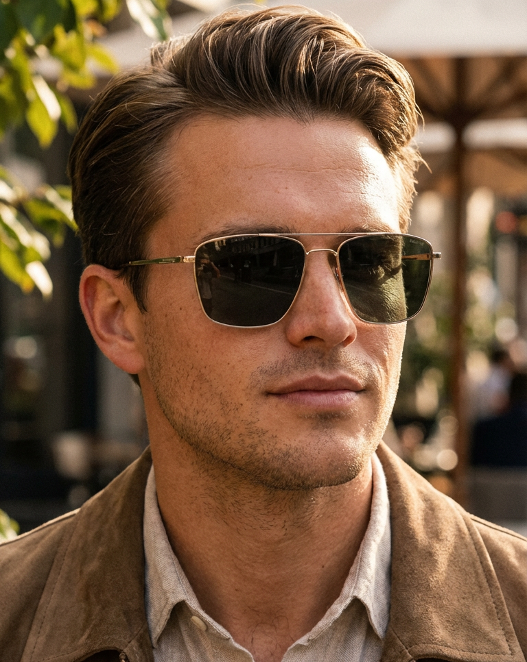 Boléro Kaelix — Gafas de sol cuadradas de aviador