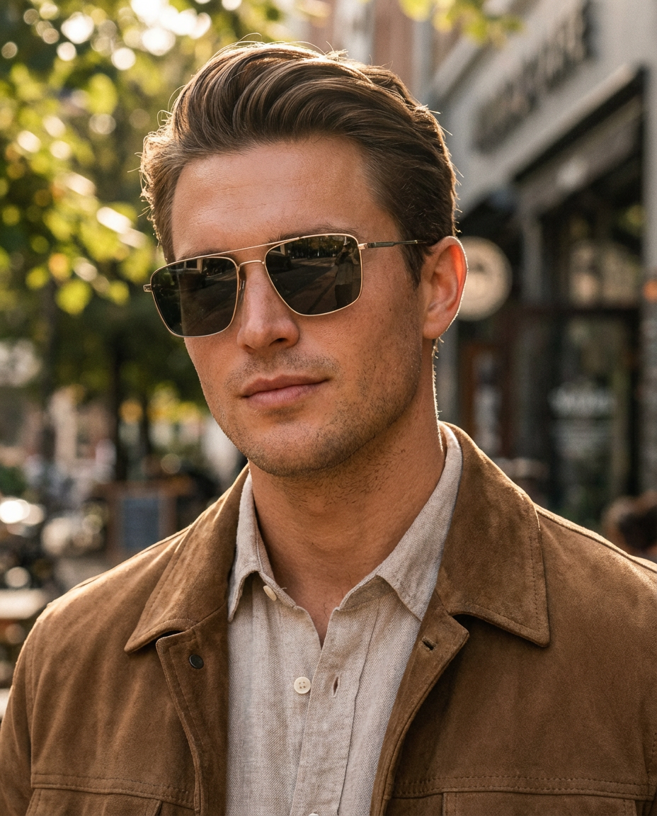 Boléro Kaelix — Gafas de sol cuadradas de aviador