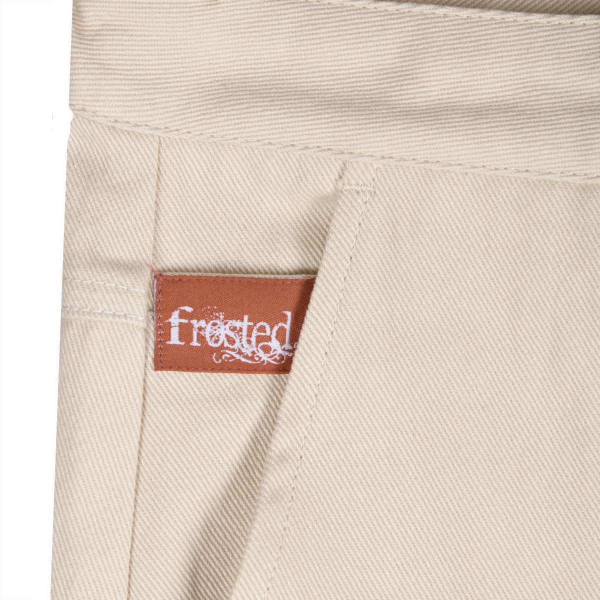 Frosted Skateboards Baggy Chino Pants - Beige