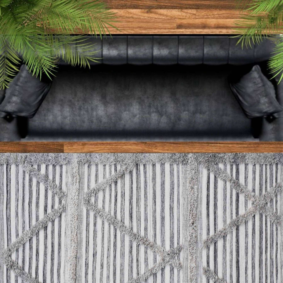 Sania Woven Wool 6X9 Rug