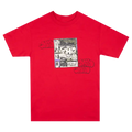 Camiseta Frosted Skateboards 'Asar Stuff P1' - Roja