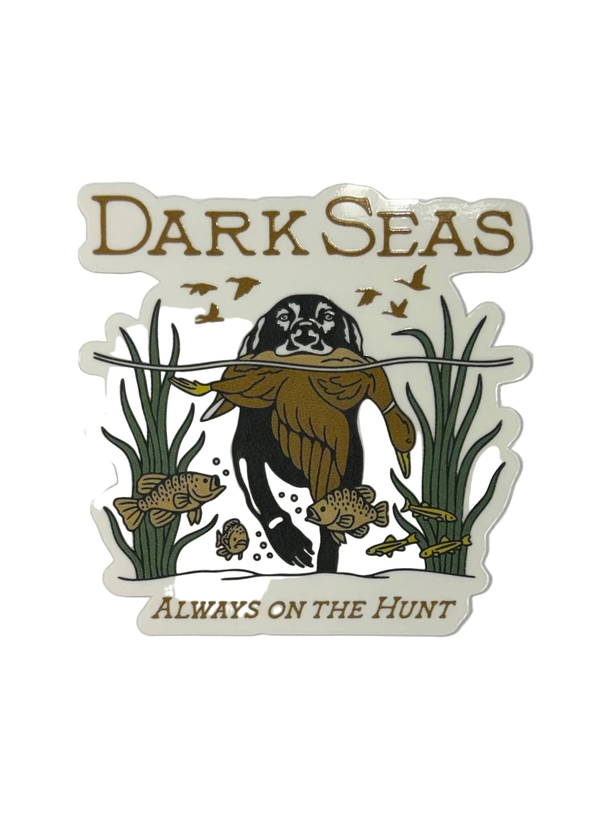 Pegatina 'Hunter Dog' de Dark Seas - Multicolor