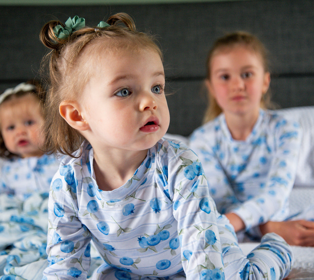 Pijama azul aciano