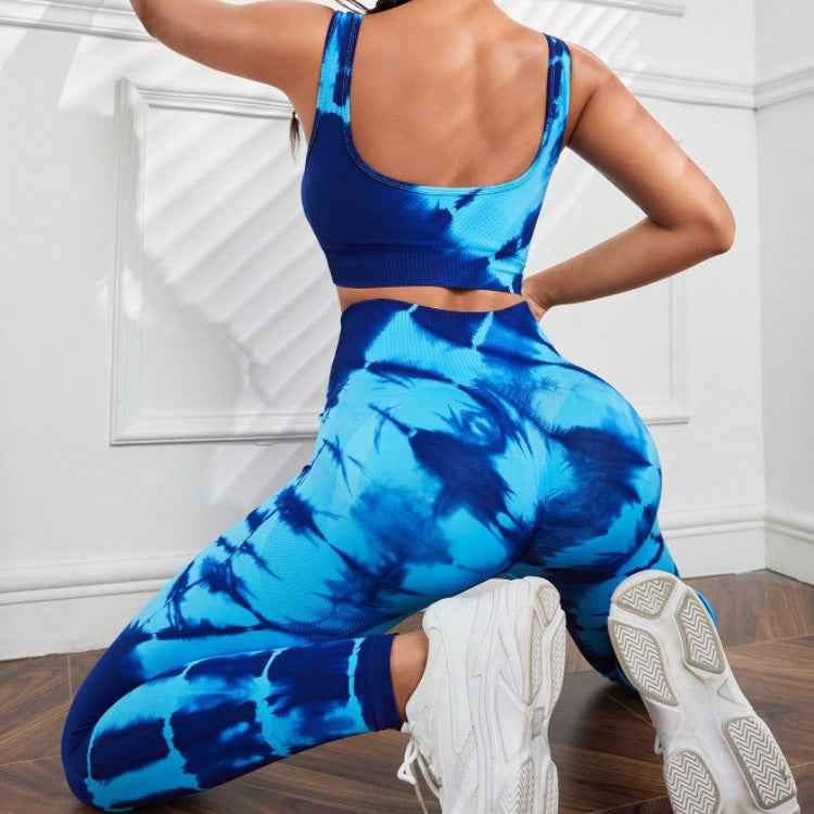 Tenue de yoga et de course à pied pour femme – Ensemble de sport dos nu