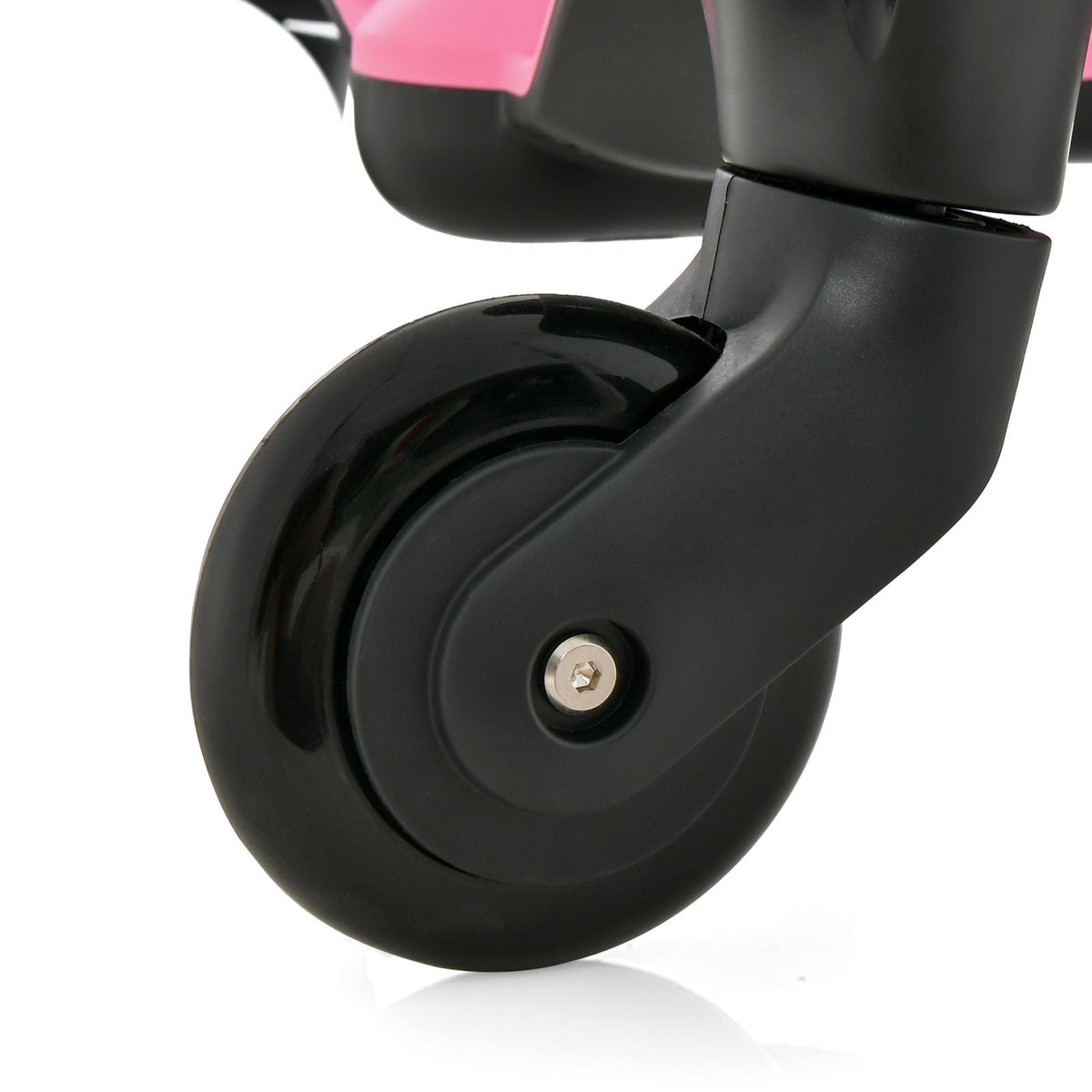 Coche de derrape para niños de 6 V con batería de 6 V y 5 Ah y de 1 a 2 horas de autonomía, rosa