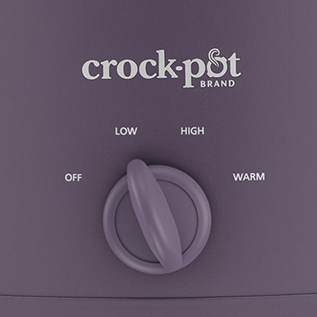 Crock-Pot Design Series 7-Quart Manual Slow Cooker, Purple Potato 🍁 All In One Marketplace Canada