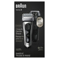 Braun Series 8 Electric Shaver for Men with Precision Long Hair Trimmer, Wet and Dry Electric Razor with Charging Stand and Travel Case, 8517s Galvano Silver 🍁 All In One Marketplace Canada