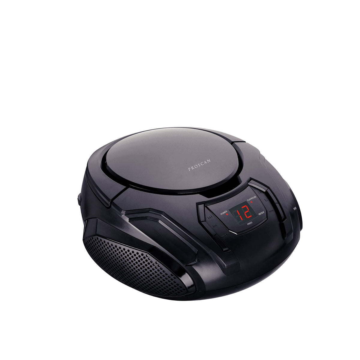 PROSCAN Elite ポータブルCDブームボックス AM/FMラジオ付き（ブラック） 🍁 オールインワン・マーケットプレイス・カナダ
