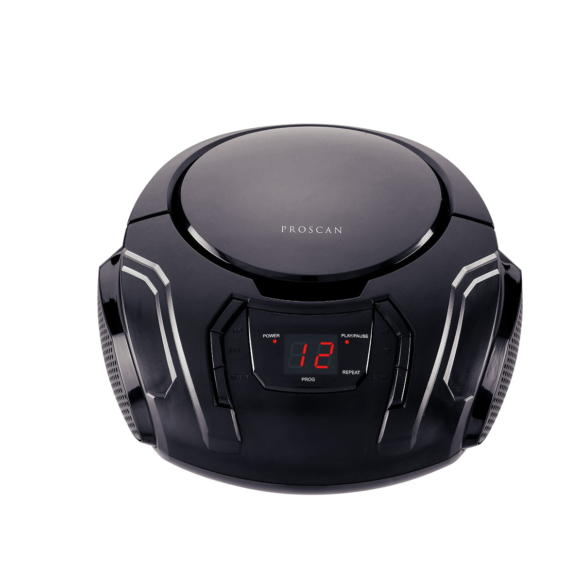 PROSCAN Elite ポータブルCDブームボックス AM/FMラジオ付き（ブラック） 🍁 オールインワン・マーケットプレイス・カナダ