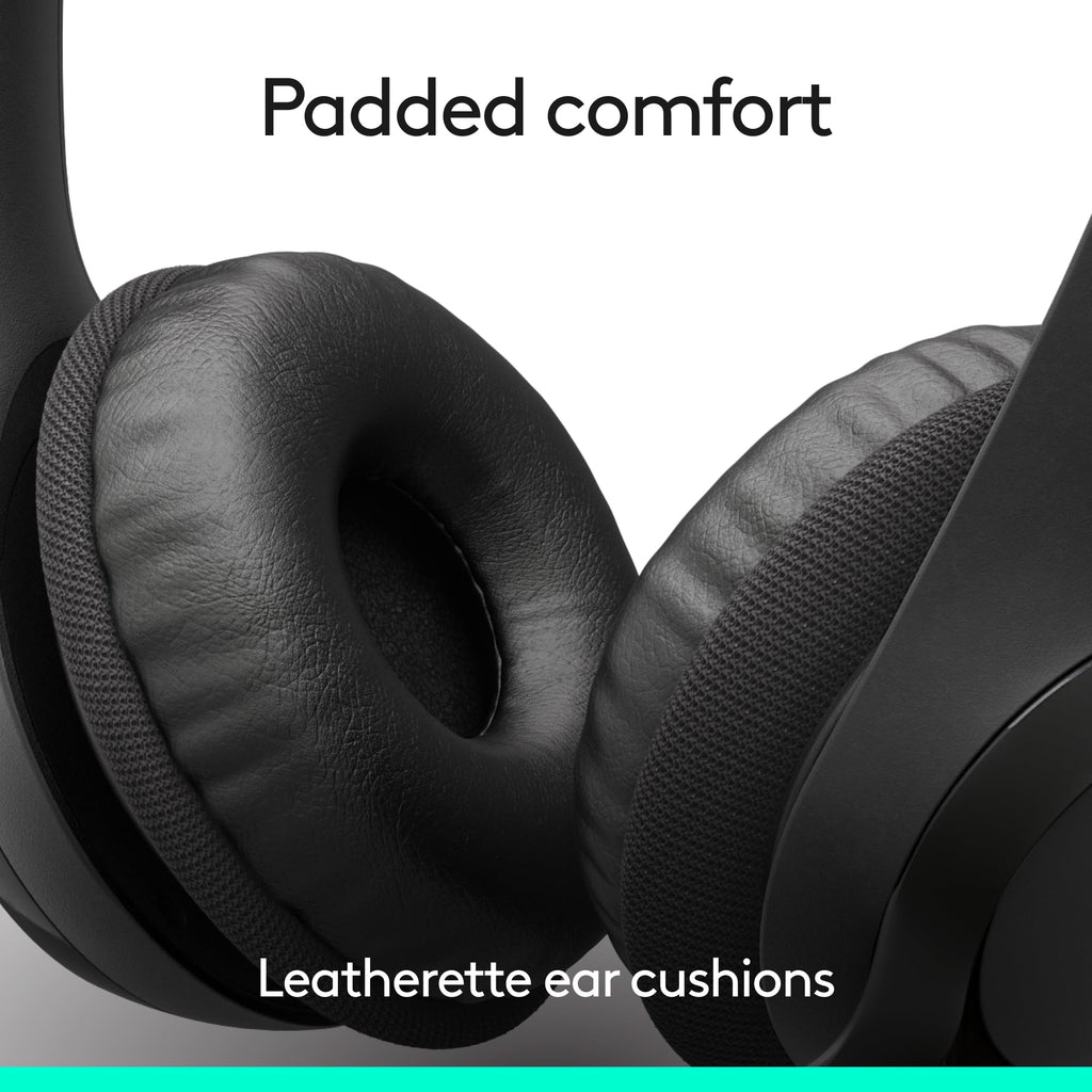 Logitech H391 Wired Headset for PC/Laptop, Stereo Headphones with Noise Canceling Microphone, USB-C, in-Line Controls, Works with Chromebook - Graphite 🍁 All In One Marketplace Canada