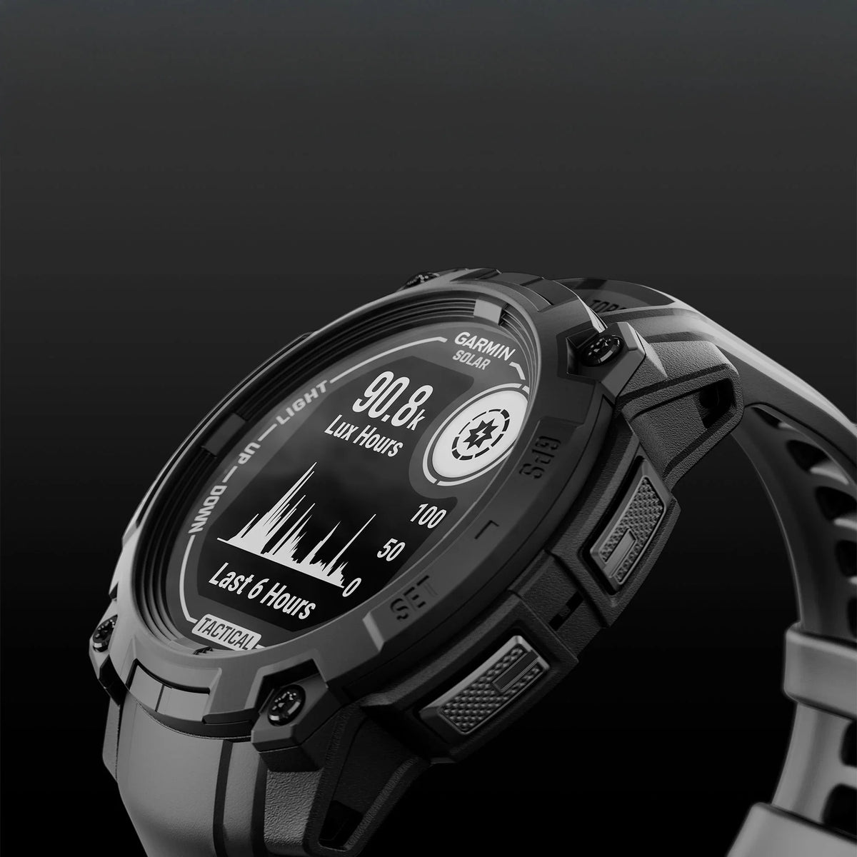 Reloj GPS Garmin Instinct 3 45mm Solar Tactical Edition Negro