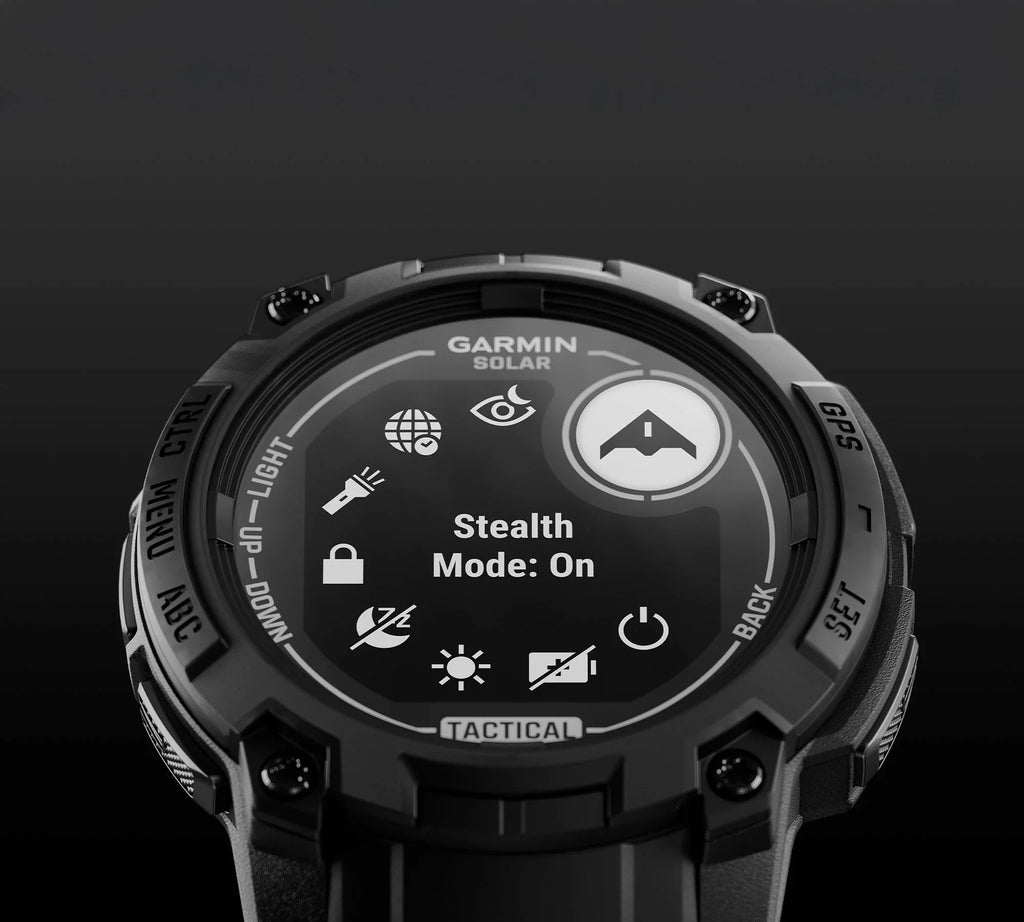 Reloj GPS Garmin Instinct 3 45mm Solar Tactical Edition Negro