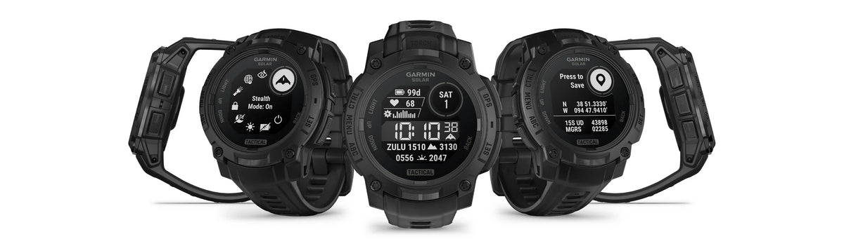 Reloj GPS Garmin Instinct 3 45mm Solar Tactical Edition Negro