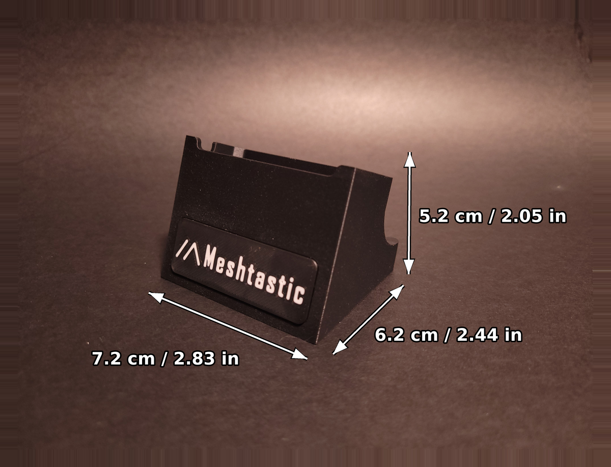 Soporte para rastreador Meshnology N37, base de escritorio para configuraciones Meshtastic y Meshcore LoRa
