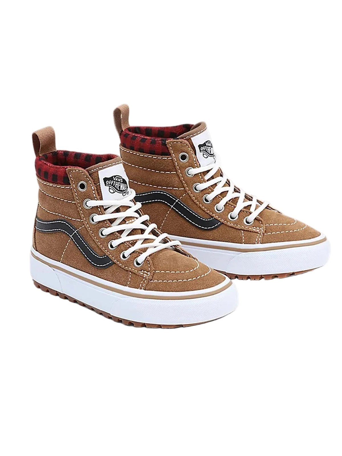 Vans 'SK8-HI MTE-1' ウィンターブーツ - ブラウンチェック (ウィメンズ)