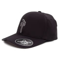 Gorra Flexfit Delta 'OG Puffy' de Red Dragon - Negro/Gris
