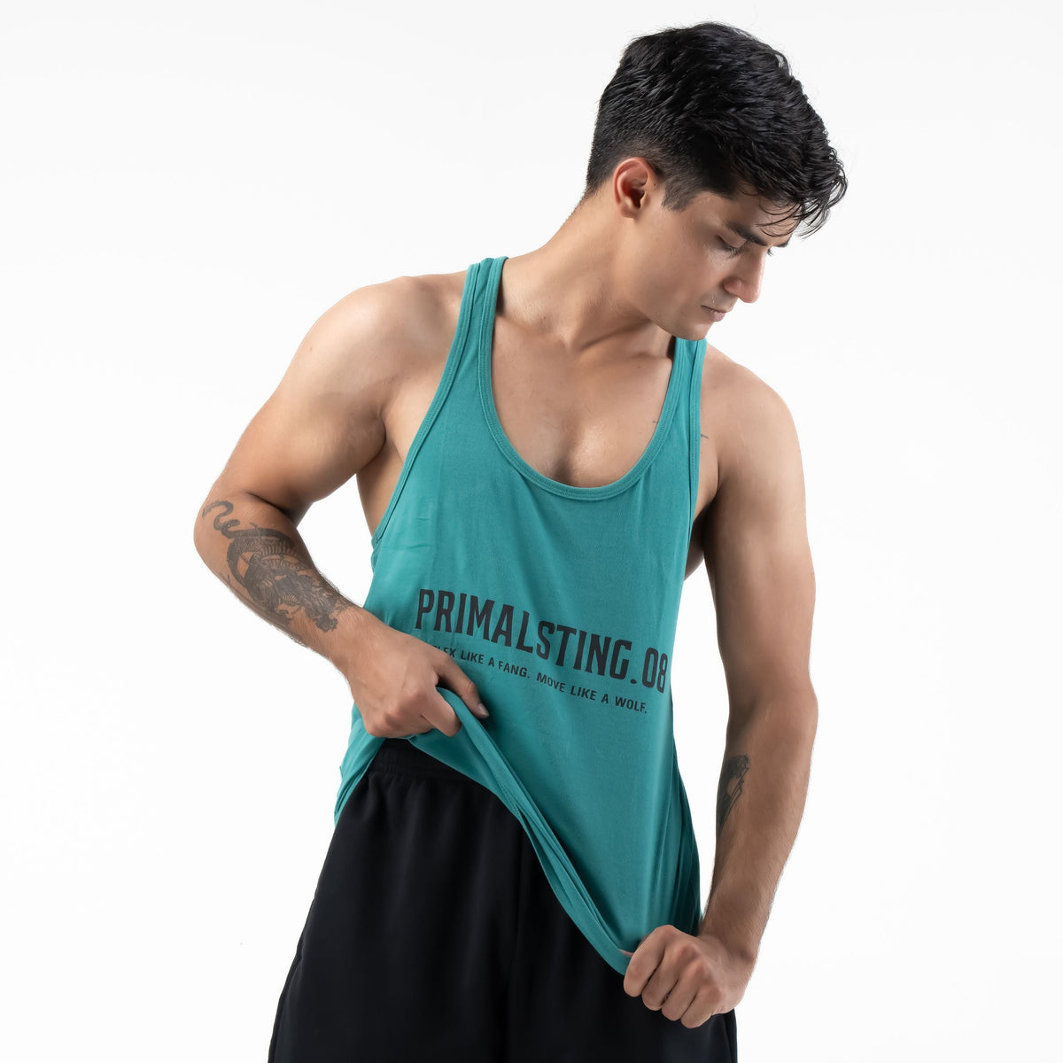 PRIMALSTING_08 TANK — ROUGE VERT