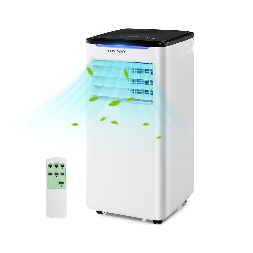 Tragbare 3-in-1-Klimaanlage mit 8000 BTU, Ventilator- und Entfeuchtungsfunktion, für 250 sq ft