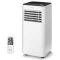 Aire acondicionado portátil de 8000 BTU con ventilador y modo deshumidificador, blanco, 250 pies cuadrados