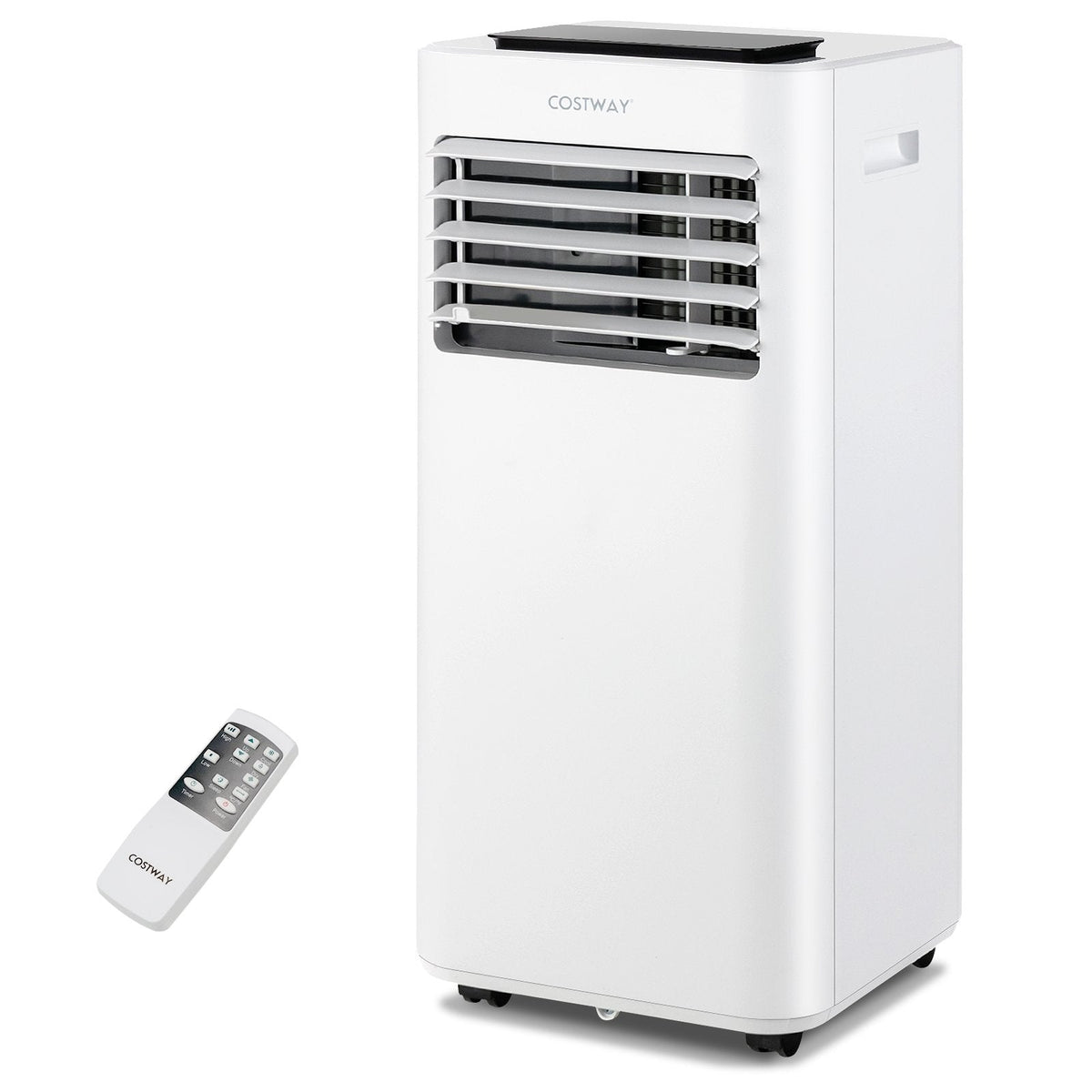 8000 BTU Portable Air Conditioner with Fan, Dehumidifier and Sleep Mode, Cools 250 sq ft