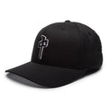 Red Dragon 'OG Puffy' Flexfit Cap - Black/Black/White