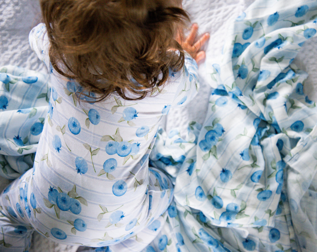 Pijama azul aciano