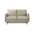 Causeuse de 57" avec deux coussins de Monarch - COACH-4 - tissu beige (8K12C04)