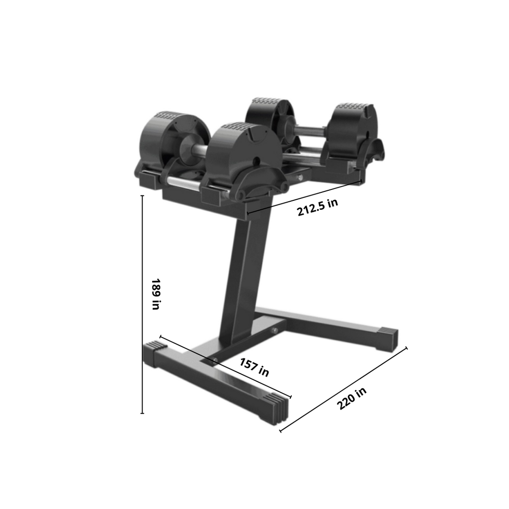 Soporte para mancuernas estilo NUO