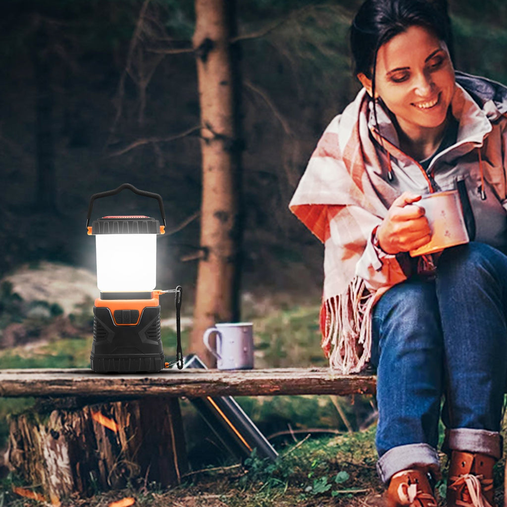 VEVOR LED Camping Lantern Battery Powered All-in-one For Exceptional Green Sir Loin