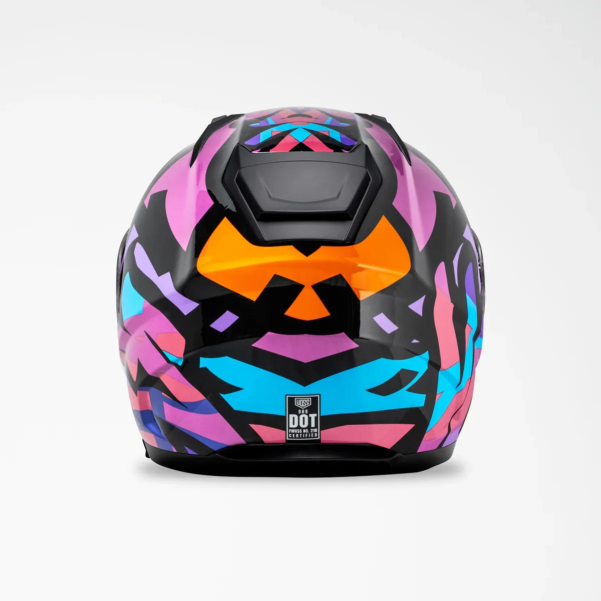 Voss 989 Moto-V TopRockr Integralhelm glänzend für Motorradfahrer