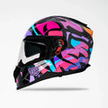 Voss 989 Moto-V TopRockr Integralhelm glänzend für Motorradfahrer