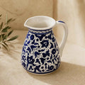 Haleeb Handmade Palestinian Ceramic Pitcher for milk – 54 fl oz (1.6 L)