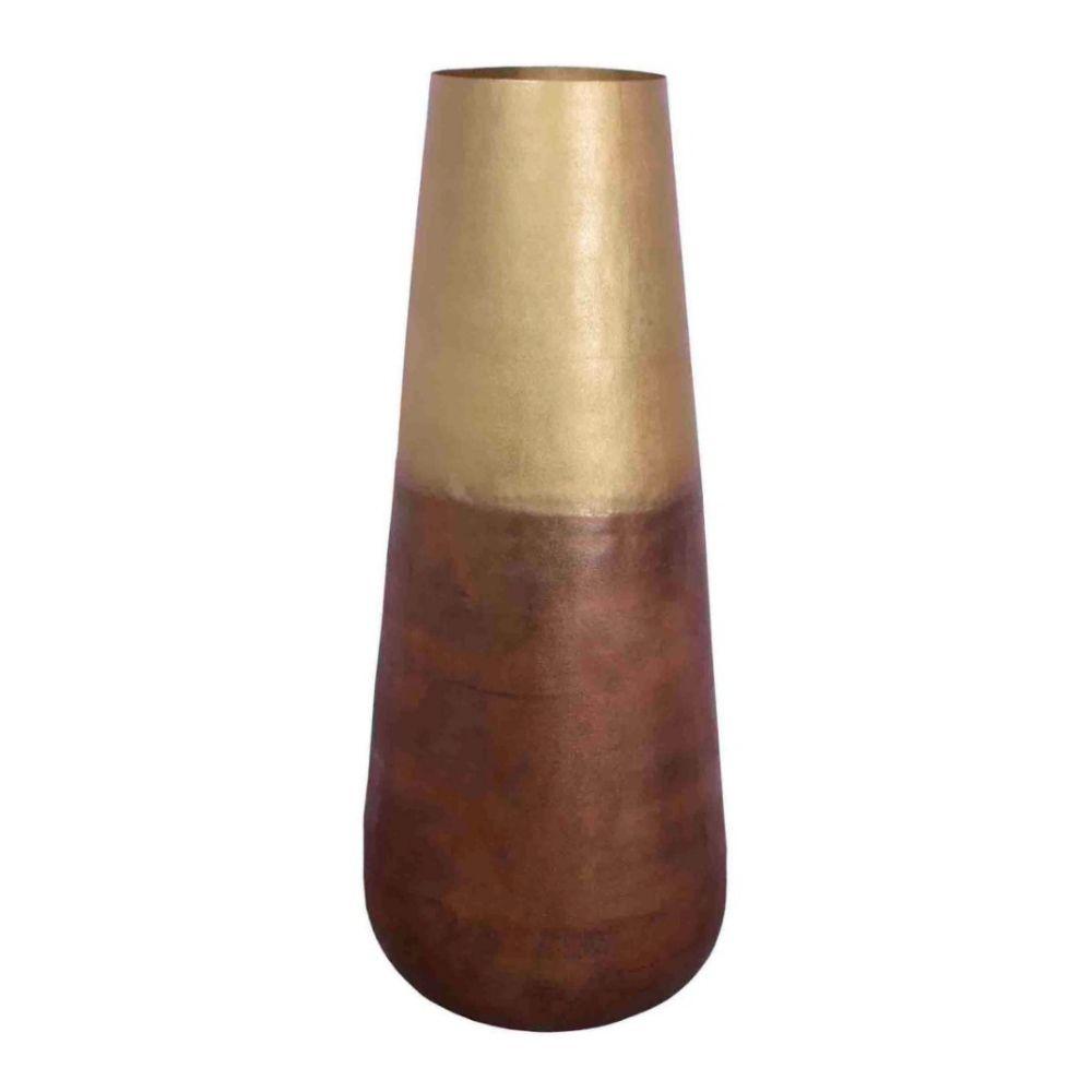 Calluna Brass Floor Vase