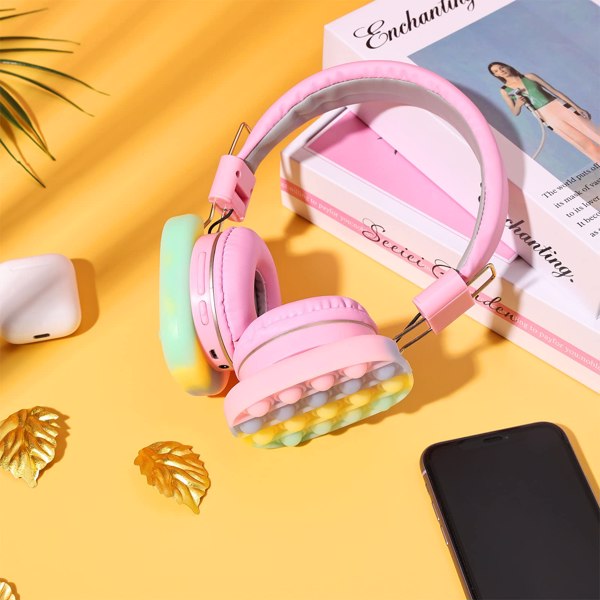 Stress Reducing Headphones, Children's Toy Headphones Green Sir Loin