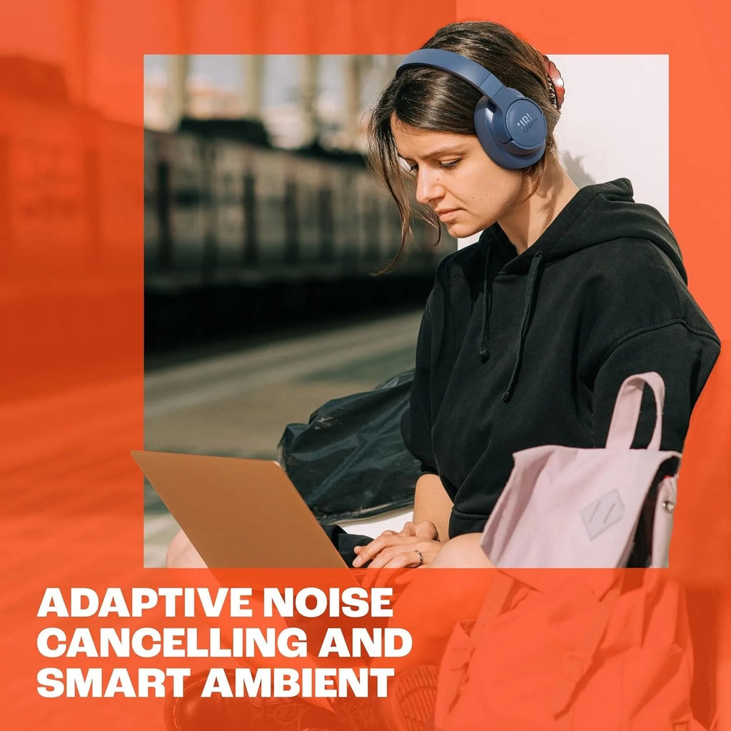 JBL Tune 770NC Wireless Headphones – Adaptive ANC, BT5.3