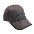 Frosted Skateboards 'Embroidery' Strapback Cap - Grey/Black