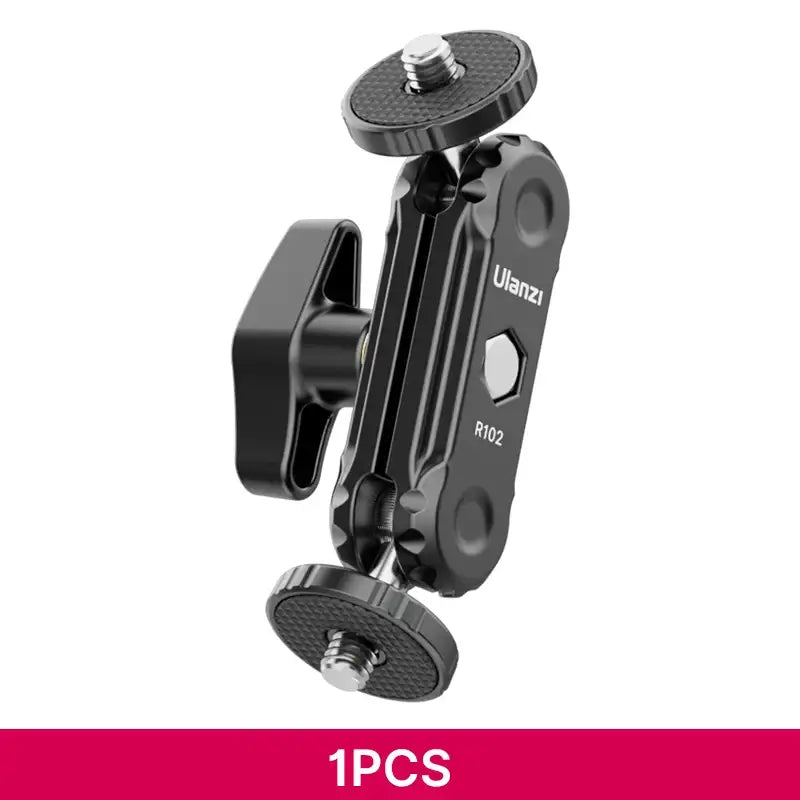 Ulanzi R102 doppelter 360°-Kugelkopf-Magic-Arm-Halter mit 1/4"-Schraubhalterung für Kamera, Videoleuchte und Monitor, Fotografie