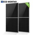 Panneau solaire bifacial ECO-WORTHY 195 W – N-Type 18BB, 2 PCS