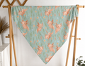 Large Axolove bamboo muslin♥️ (axolotl)