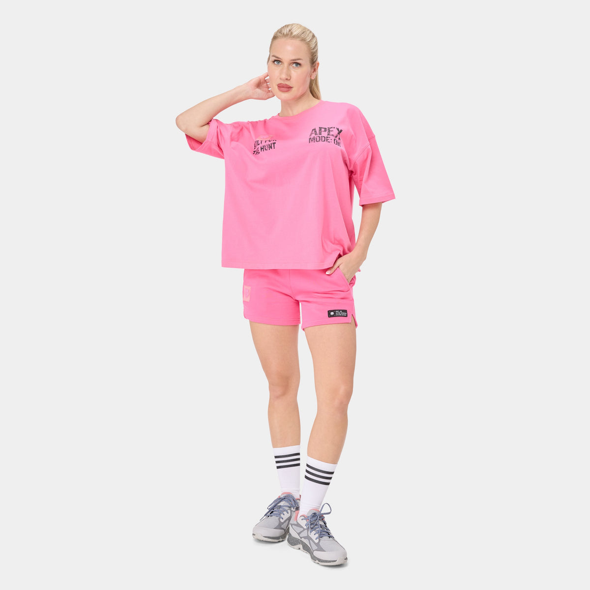 TEE-SHIRT SURDIMENSIONNÉ APEXMODE — ALPHA ROSE