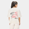 T-SHIRT OVERSIZE APEXMODE — BEIGE TACTIQUE