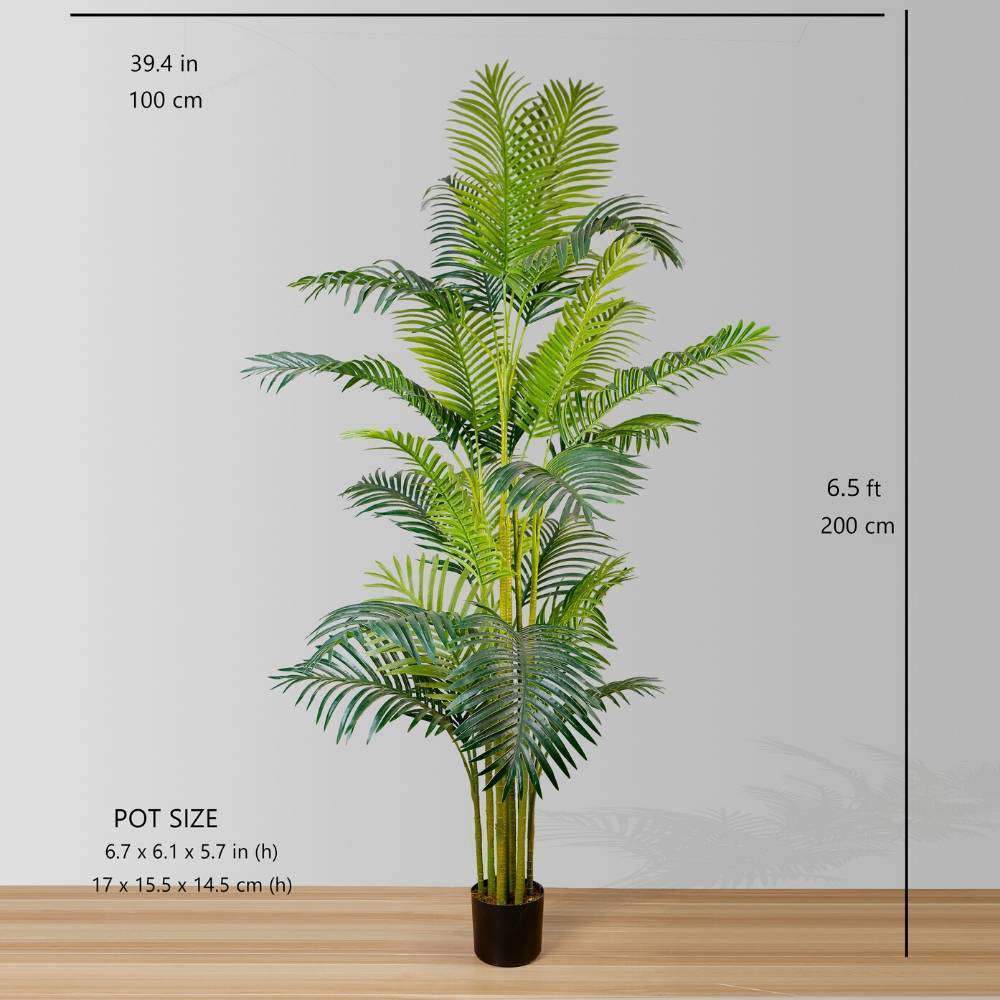 Arlo Artificial Hawaii Kwai Palm Tree Potted Plant (Multiple Sizes)