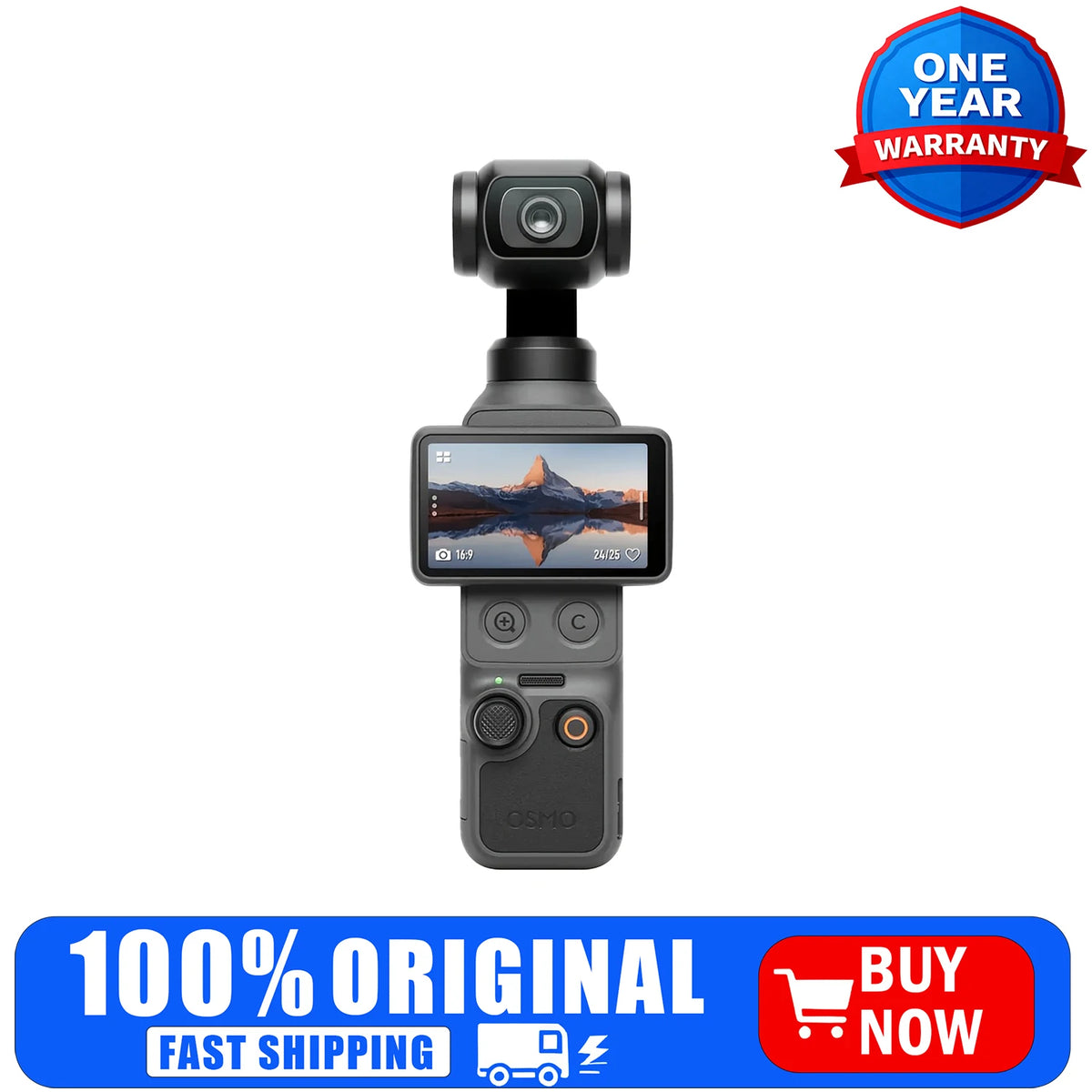 DJI Osmo Pocket 4 4K/6K ポケットジンバルカメラ 1インチセンサー 107GBストレージ ActiveTrack 7.0 Vlogカメラ