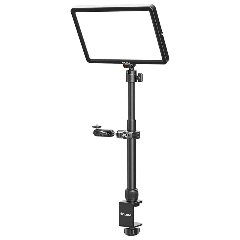 Ulanzi VIJIM K20 Pro Lampe de bureau LED Panneau lumineux Studio photo Lampe d'appoint avec Super Clamp Support extensible pour diffusion en direct