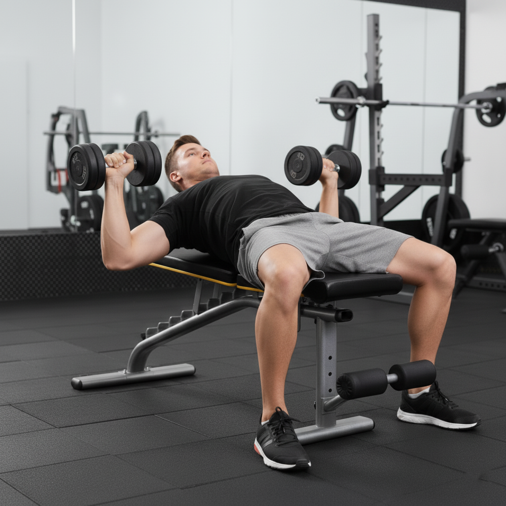 Verstellbare Trainingsbank, 270 kg Tragkraft