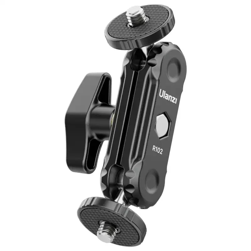 Ulanzi R102 doppelter 360°-Kugelkopf-Magic-Arm-Halter mit 1/4"-Schraubhalterung für Kamera, Videoleuchte und Monitor, Fotografie